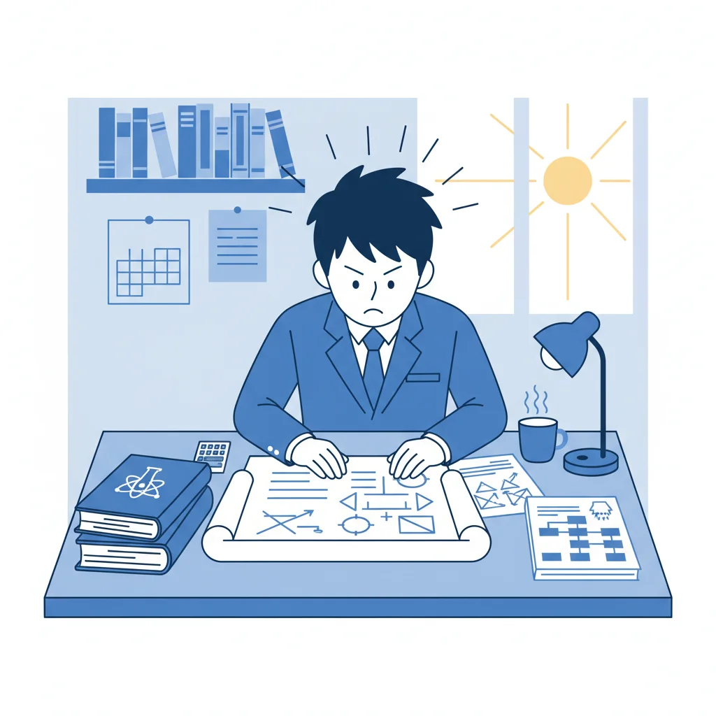 国公立薬学部合格のための勉強戦略を示すイラスト