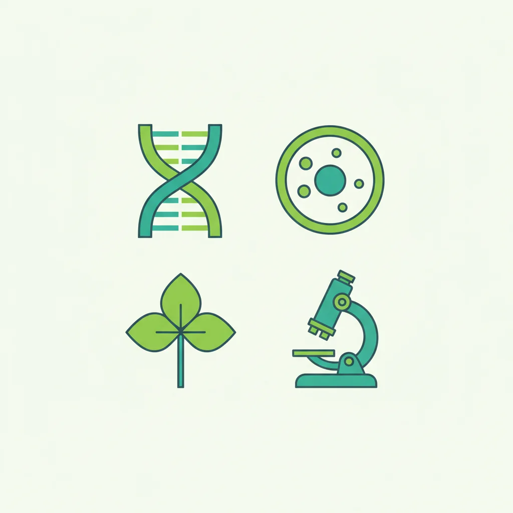 生物の勉強イメージイラスト