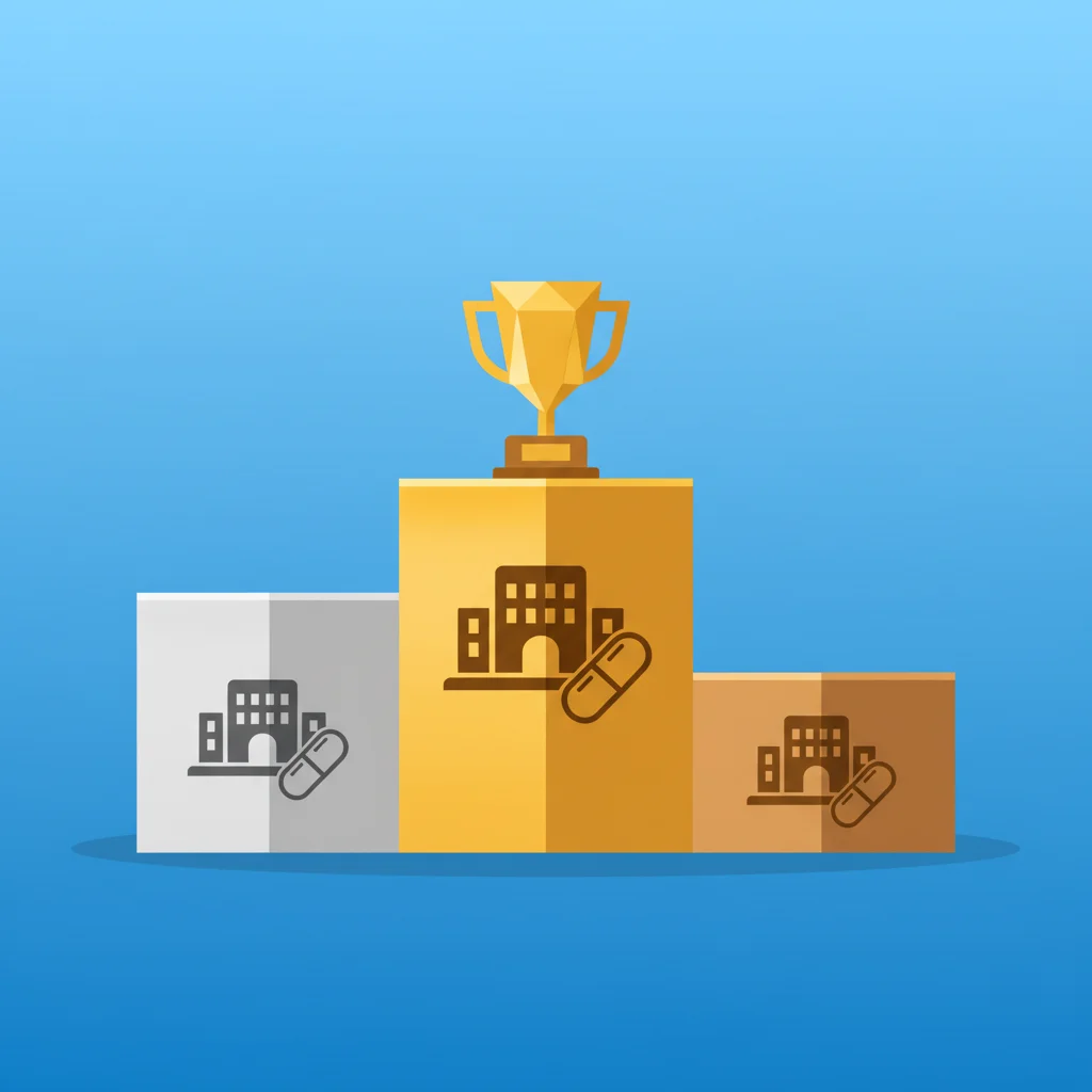 私立薬学部偏差値ランキング上位校イメージ
