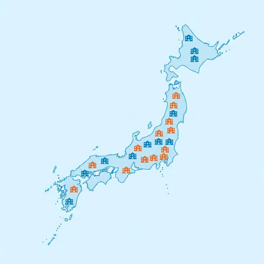 総合型選抜を実施している薬学部の国公立・私立大学分布図