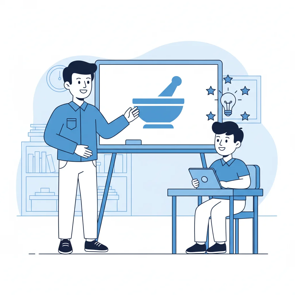 PharmAssistの薬学部専門個別指導のイメージ